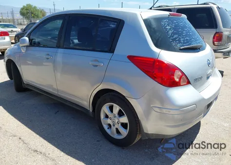2007 Nissan Versa 1.8Sl z USA, uszkodzony, nr VIN 3N1BC13EX7L418630
